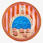 Chiara Alessi Turuncu Melamin Yemek Tabağı 28 Cm CAMCA1080BL2