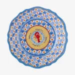 Chiara Alessi Mavi Melamin Servis Kasesi 35 Cm CAMCA2084BL1 - Görsel 2