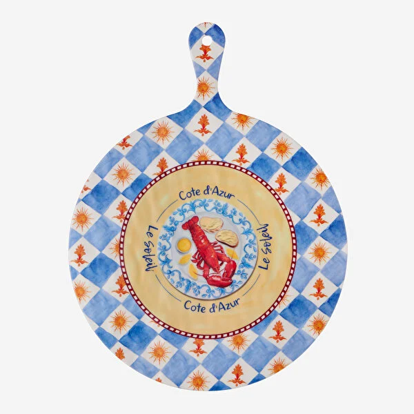 camca5020bl1_02 Chiara Alessi Mavi Melamin Sunum Tahtası 41 Cm CAMCA5020BL1 - Görsel 1