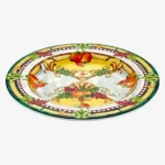 Chiara Alessi Sarı Melamin Yemek Tabağı 28 Cm CAMCD1080GR2 - Görsel 2