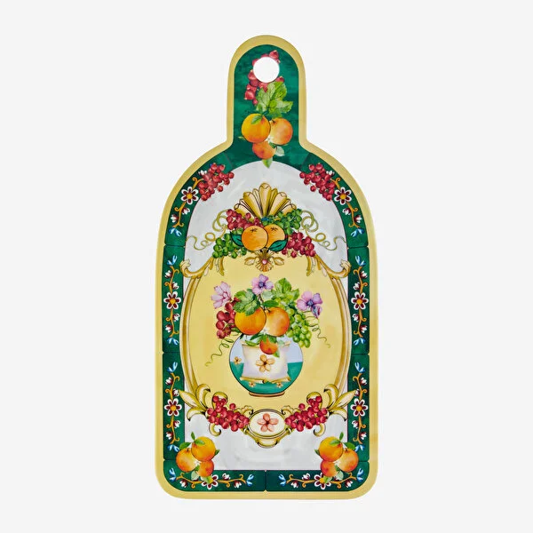 camcd5022gr1_01 Chiara Alessi Yeşil Melamin Sunum Tahtası 34 Cm CAMCD5022GR1 - Görsel 1
