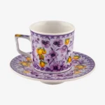 Chiara Alessi Mor Porselen Kahve Fincan Seti 120 Ml CAPAR1ECOV2 - Görsel 4