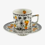 Chiara Alessi Gri Porselen Kahve Fincan Seti 120 Ml CAPAR1ECOW2 - Görsel 6