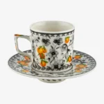 Chiara Alessi Gri Porselen Kahve Fincan Seti 120 Ml CAPAR1ECOW2 - Görsel 2