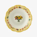 Chiara Alessi Sarı Porselen Çukur Tabak 21,5 Cm CASIS2659YL1