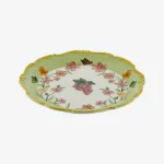 Chiara Alessi Yeşil Porselen Kahvaltı Tabağı 21 Cm CASIS2660GR1 - Görsel 4