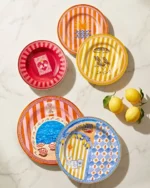 Chiara Alessi Mavi Melamin Yemek Tabağı 28 Cm CAMCA1080BL1 - Görsel 4