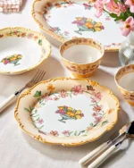 Chiara Alessi Turuncu Porselen Yemek Tabağı 26,5 Cm CASIS2656OR1 - Görsel 6