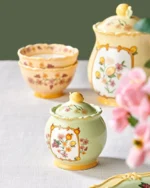 Chiara Alessi Yeşil Porselen Şekerlik 300 Ml CASIS2664GR1 - Görsel 6
