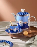 Pip Studio Mavi Porselen Demlik 1300 Ml 51005091 - Görsel 5