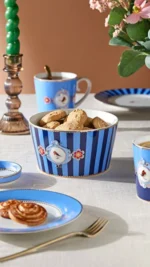 Pip Studio Mavi Porselen Kupa 150 Ml 51002604 - Görsel 5