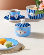 Pip Studio Mavi Porselen Şekerlik 300 Ml 51008059 - Görsel 2