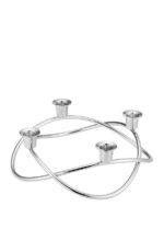 Georg Jensen Ayna Efektli 4 Bölmeli Çelik Şamdan - Görsel 2