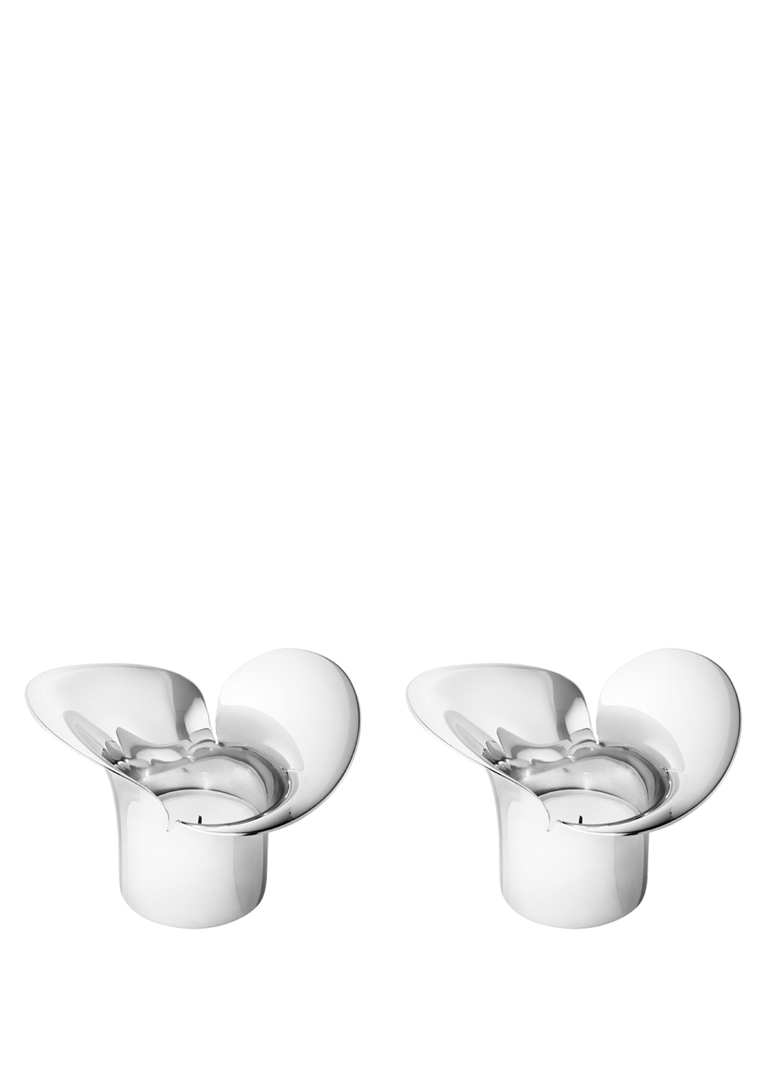 euxyrtr2.t4g_IMG_01_2110088009692 Georg Jensen Bloom Boranica 2li Çelik Mumluk - Görsel 1