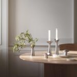 Georg Jensen 2'li Şamdan BLOOM BOTANICA - Görsel 3